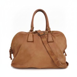 Sarah Tan Washed Leather Tote Handbag