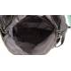 Aim Rucksack aus gewaschenem Leder in Grau - Handgefertigte Ledertasche aus Italien: Details und Trageansichten