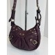 Red-Wine Leather Crossbody Bag Brody