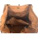Elow Cognacfarbene Flechtleder-Tote - Handgefertigte Ledertasche aus Italien: Details und Trageansichten