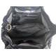 Elow Marineblaue Flechtleder Tote Tasche - Handgefertigte Ledertasche aus Italien: Details und Trageansichten