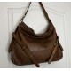 Brown Leather Shoulder Handbag Elya