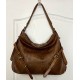 Brown Leather Shoulder Handbag Elya