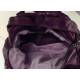 Jerry Rucksack aus gewaschenem Leder in Bordeaux - Handgefertigte Ledertasche aus Italien: Details und Trageansichten