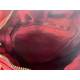 Jerry Rucksack aus gewaschenem Leder in Rot - Handgefertigte Ledertasche aus Italien: Details und Trageansichten