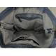 Kaila Tote Tasche aus gewaschenem Leder in Marineblau - Handgefertigte Ledertasche aus Italien: Details und Trageansichten