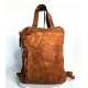 Leather Backpack Cognac Roni