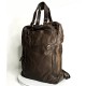 Leather Backpack Dark Brown Roni