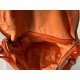 Orange Belt Bag Energetic Italian Leather Crossbody Simon