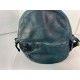 Teal Blue Leather Belt Bag Simon Ocean-Inspired Style